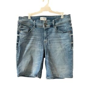 Lane Bryant Blue Denim Jean Shorts